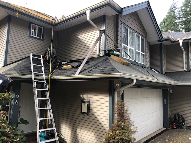 Reroofing Project in Port Moody