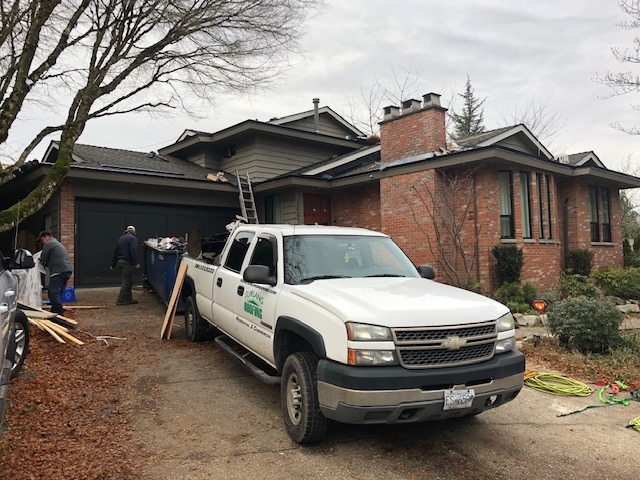 Residential Roof conversion Langley, BC.