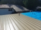 New metal roofing replacement
